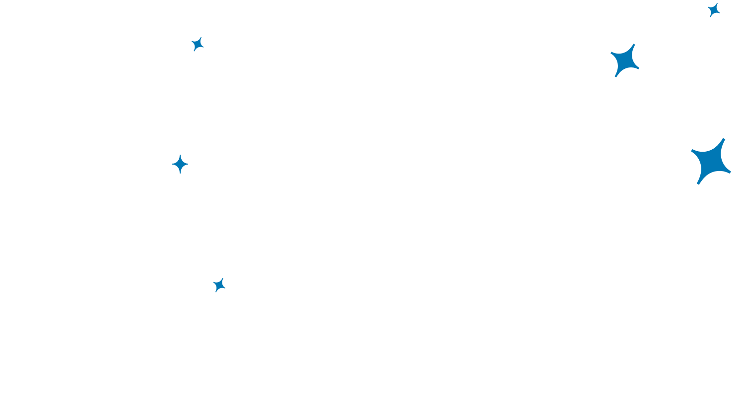 Illustrazione stelle Becom